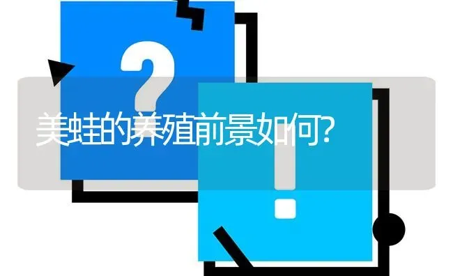 美蛙的养殖前景如何? | 养殖问题解答