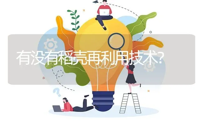 有没有稻壳再利用技术? | 养殖问题解答