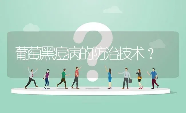 葡萄黑痘病的防治技术? | 养殖问题解答