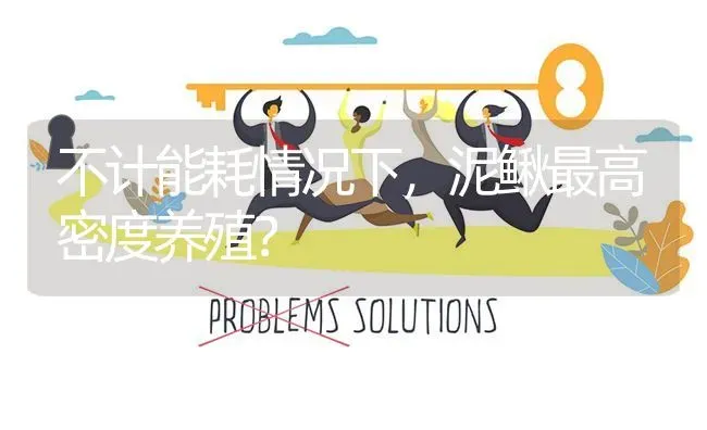 不计能耗情况下,泥鳅最高密度养殖? | 养殖问题解答