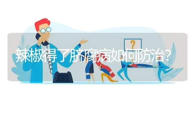 辣椒得了脐腐病如何防治? | 养殖问题解答