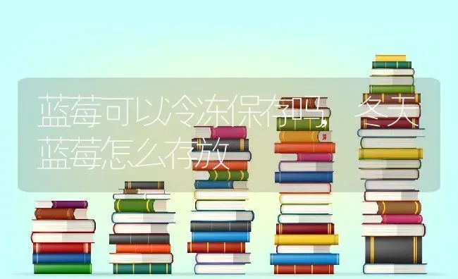 蓝莓可以冷冻保存吗,冬天蓝莓怎么存放 | 养殖常见问题