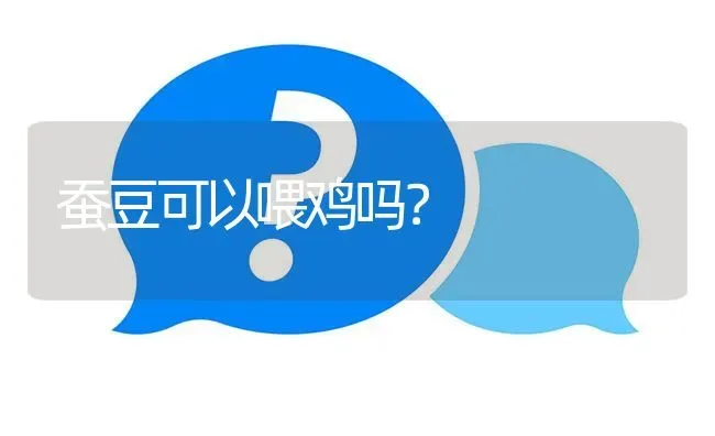 蚕豆可以喂鸡吗? | 养殖问题解答