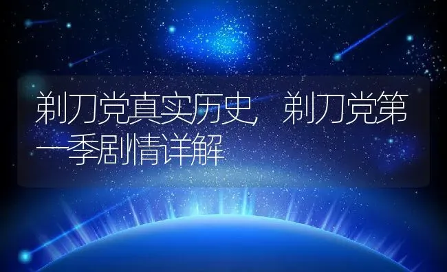 剃刀党真实历史,剃刀党第一季剧情详解 | 养殖常见问题