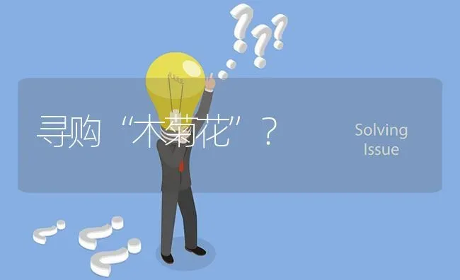 寻购“木菊花”? | 养殖问题解答