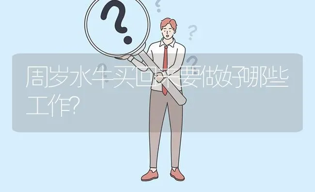 周岁水牛买回来要做好哪些工作? | 养殖问题解答