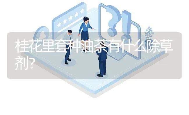 桂花里套种油茶有什么除草剂? | 养殖问题解答