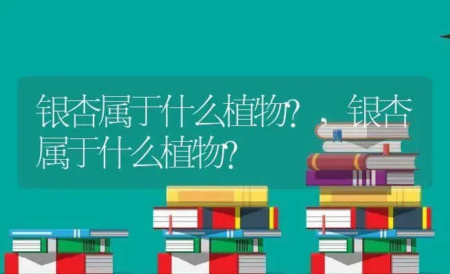 银杏属于什么植物?,银杏属于什么植物? | 养殖常见问题