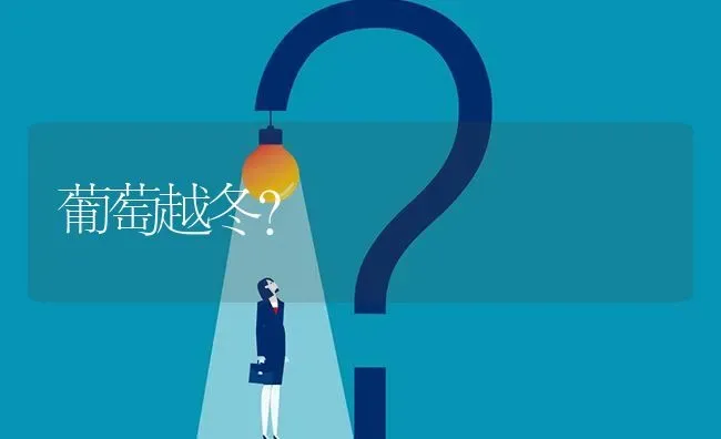 葡萄越冬? | 养殖问题解答