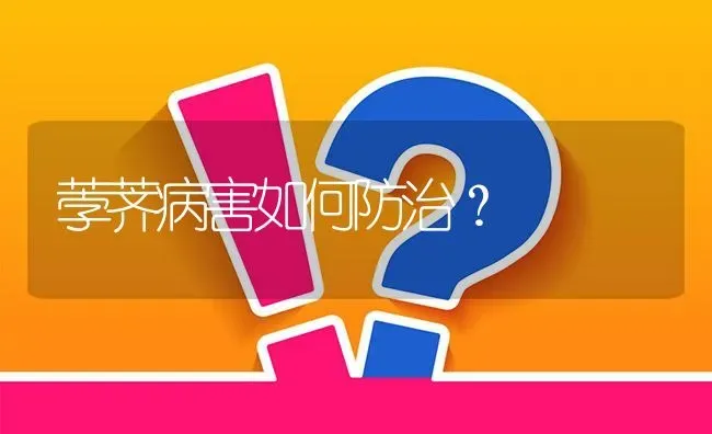 荸荠病害如何防治? | 养殖问题解答