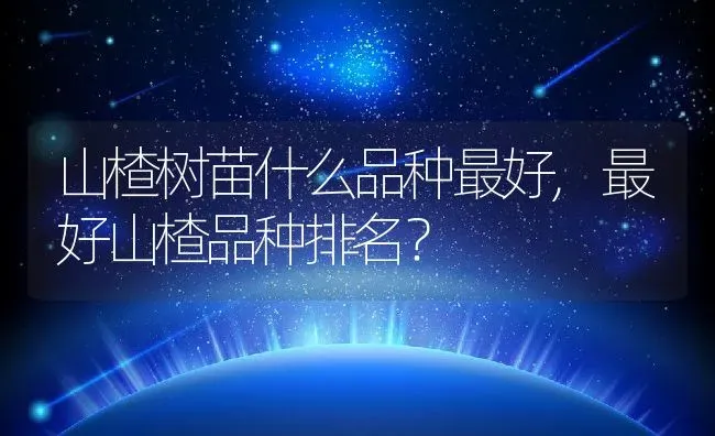 山楂树苗什么品种最好,最好山楂品种排名？ | 养殖常见问题