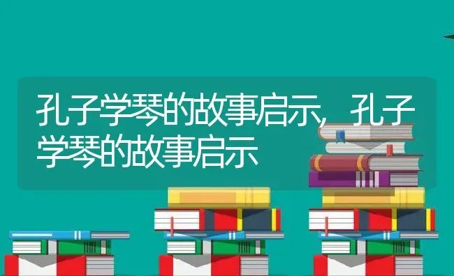 孔子学琴的故事启示,孔子学琴的故事启示 | 养殖常见问题
