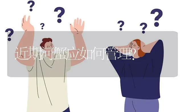 近期河蟹应如何管理? | 养殖问题解答