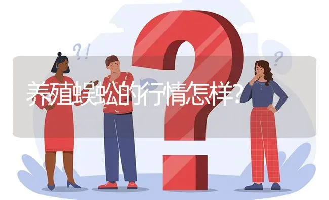 养殖蜈蚣的行情怎样? | 养殖问题解答