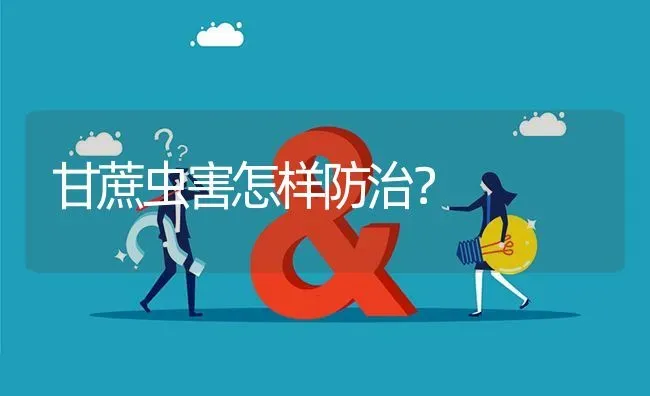 甘蔗虫害怎样防治? | 养殖问题解答