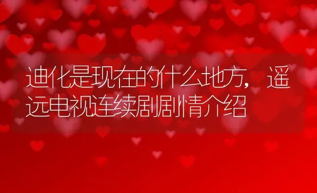 迪化是现在的什么地方,遥远电视连续剧剧情介绍 | 养殖常见问题