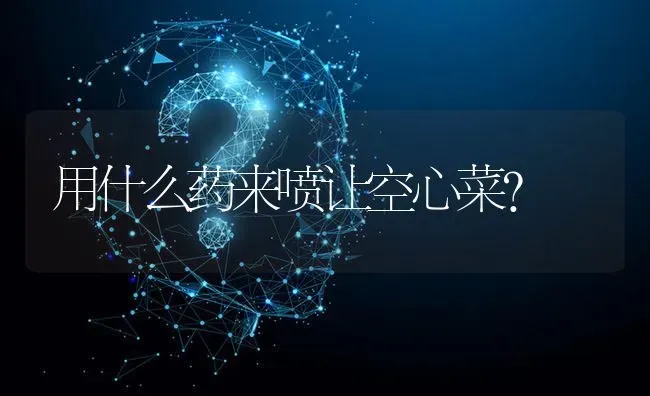 用什么药来喷让空心菜? | 养殖问题解答