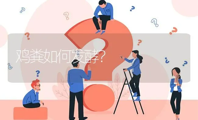 鸡粪如何发酵? | 养殖问题解答