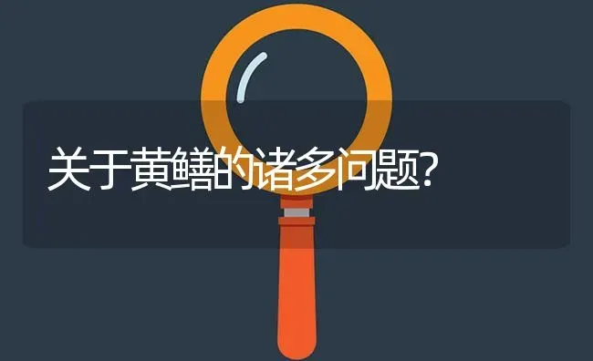 关于黄鳝的诸多问题? | 养殖问题解答