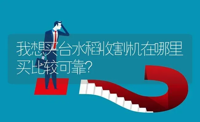 我想买台水稻收割机在哪里买比较可靠? | 养殖问题解答