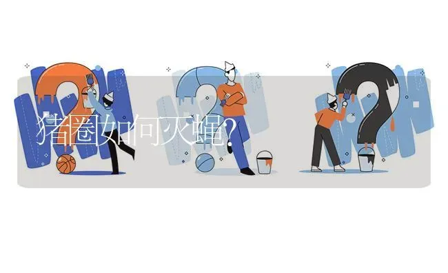 猪圈如何灭蝇? | 养殖问题解答