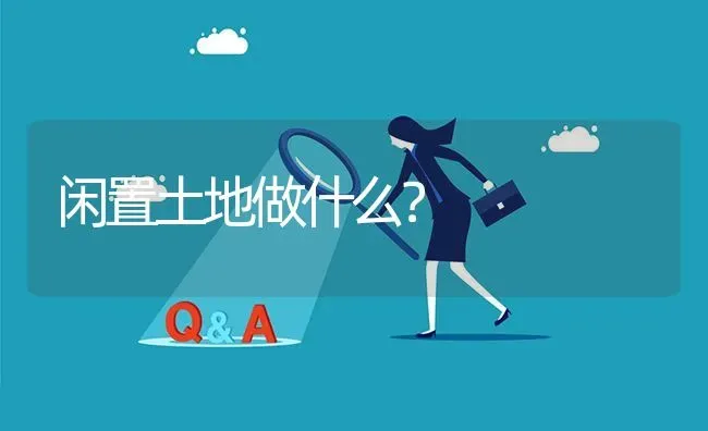 闲置土地做什么? | 养殖问题解答