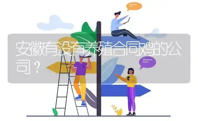 安徽有没有养殖合同鸡的公司? | 养殖问题解答