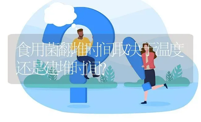 食用菌翻堆时间取决于温度还是建堆时间? | 养殖问题解答