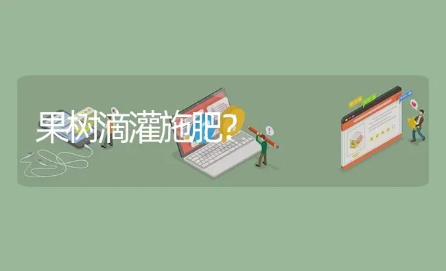 果树滴灌施肥? | 养殖问题解答