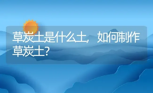 草炭土是什么土,如何制作草炭土？ | 养殖常见问题