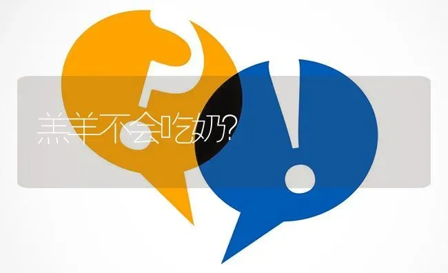 羔羊不会吃奶? | 养殖问题解答