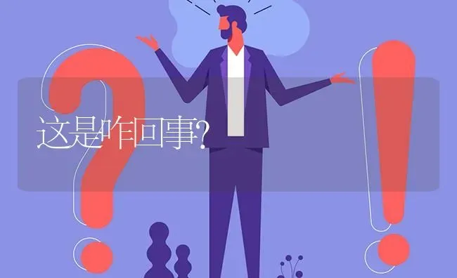 这是咋回事? | 养殖问题解答