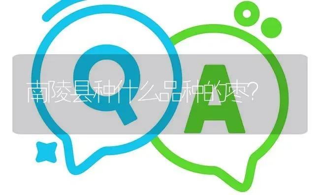 南陵县种什么品种的枣? | 养殖问题解答