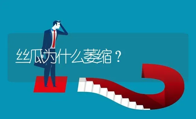 丝瓜为什么萎缩? | 养殖问题解答