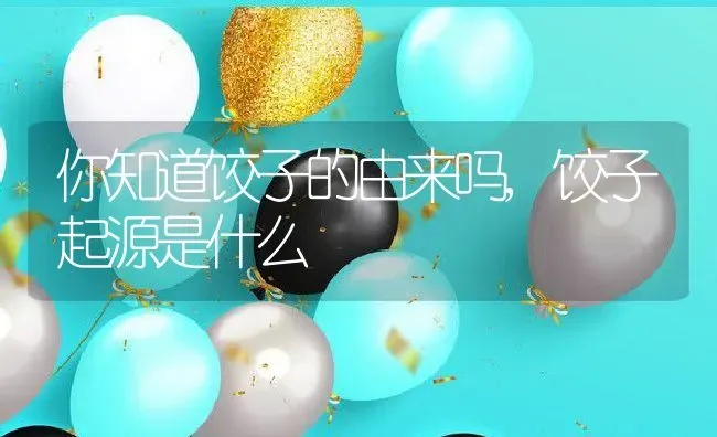 你知道饺子的由来吗,饺子起源是什么 | 养殖常见问题