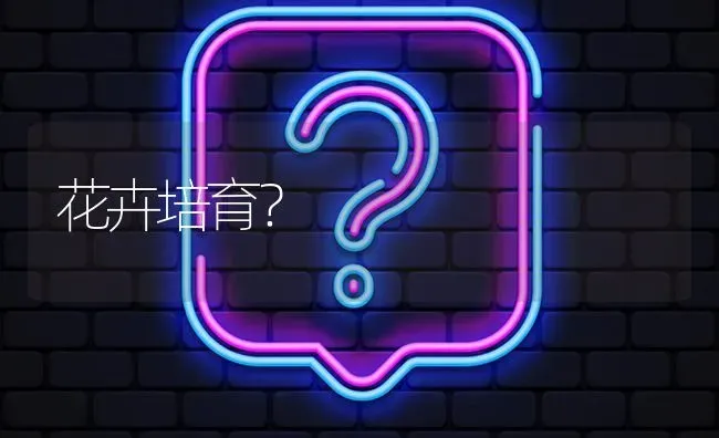 花卉培育? | 养殖问题解答