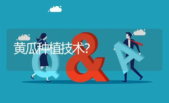 黄瓜种植技术? | 养殖问题解答