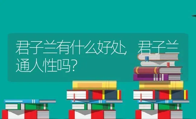 君子兰有什么好处,君子兰通人性吗？ | 养殖常见问题