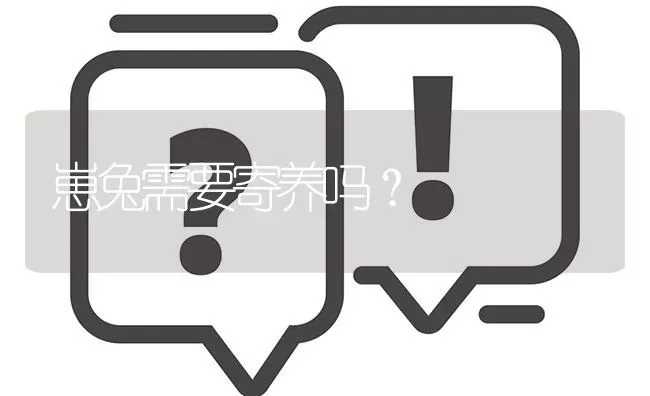 崽兔需要寄养吗? | 养殖问题解答