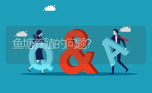 鱼塘养殖的问题? | 养殖问题解答