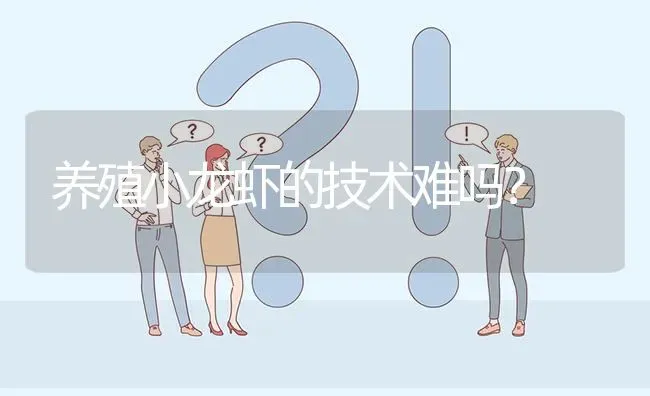 养殖小龙虾的技术难吗? | 养殖问题解答