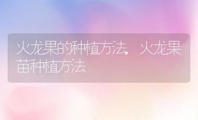 土豆的种植方法和时间,土豆种植时间和方法剪枝条 | 养殖常见问题