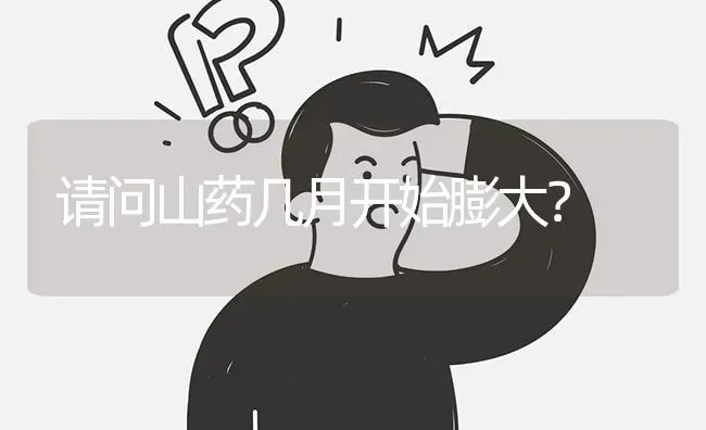 请问山药几月开始膨大? | 养殖问题解答