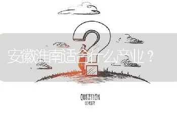 安徽淮南适合什么产业?